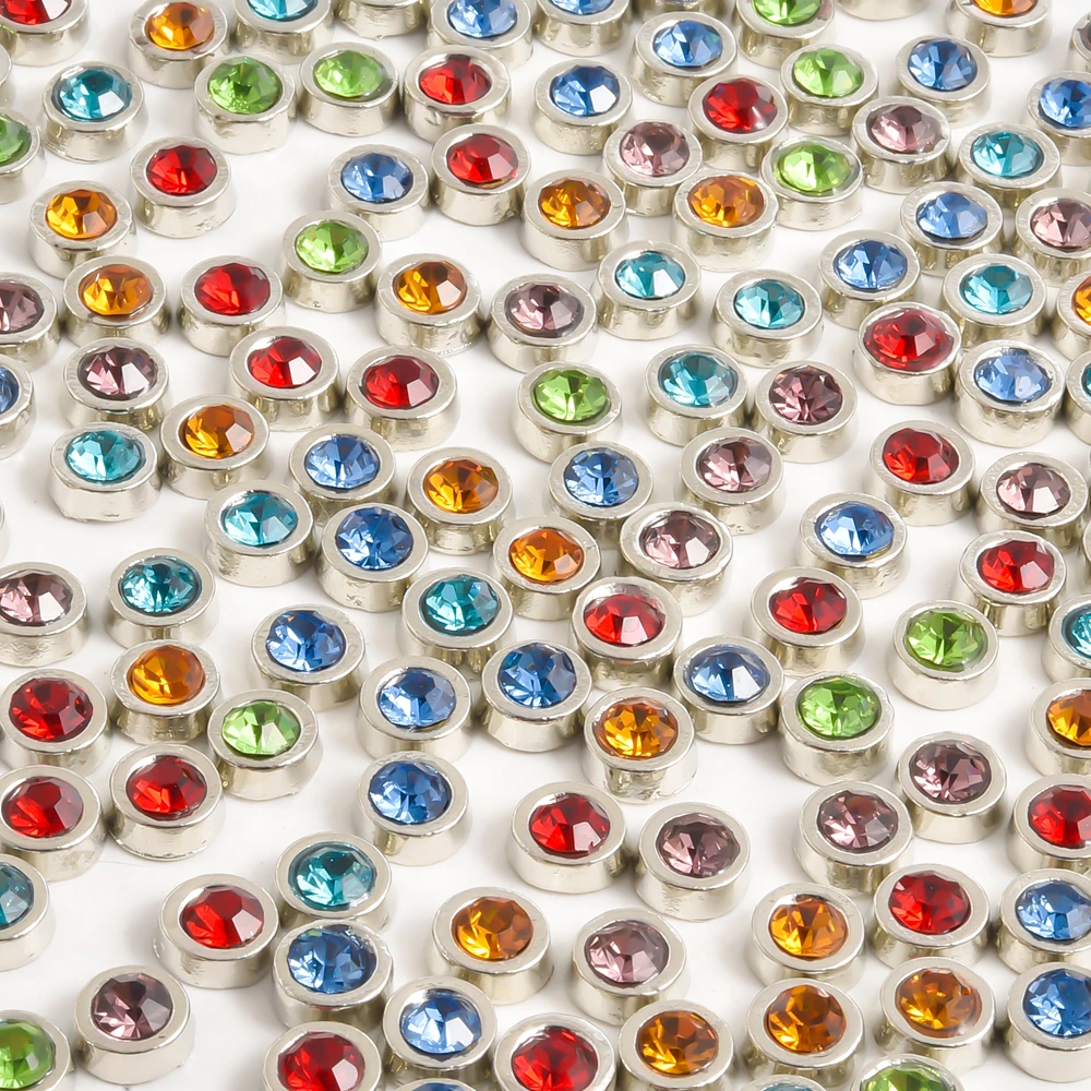 20/40Pcs Mixed Mini Round Birt - Crystal Bead Mix recension och pris