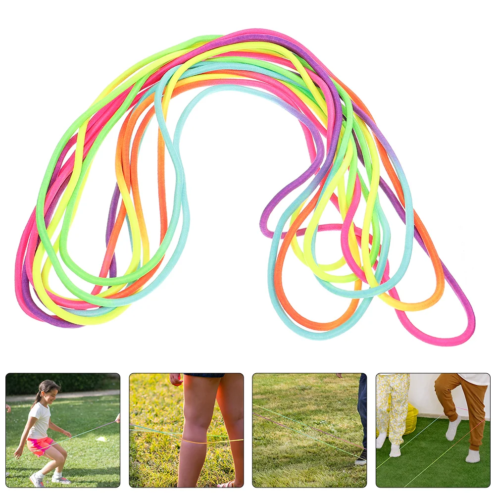 Rubber Band Children Jumping Rope Workout Fitness Skipping Chinese Student Long Outdoor