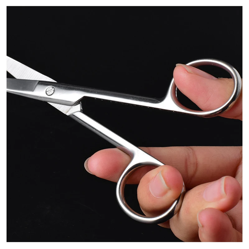 Skin Management Scissors Stainless Steel Gauze Scissors Removal Bandage Scissors 13cm