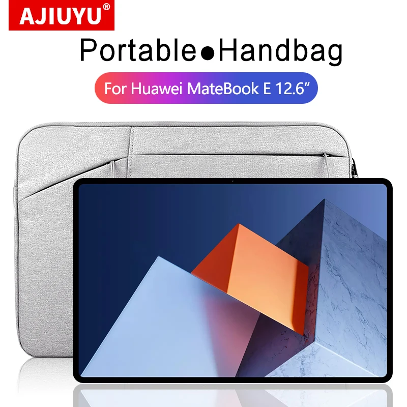 

Case Sleeve For Huawei MateBook E 2022 12.6" Tablet Universal Soft Liner Sleeve Pouch Bag For Xiaoxin Pad Pro12.6 inch Handbag