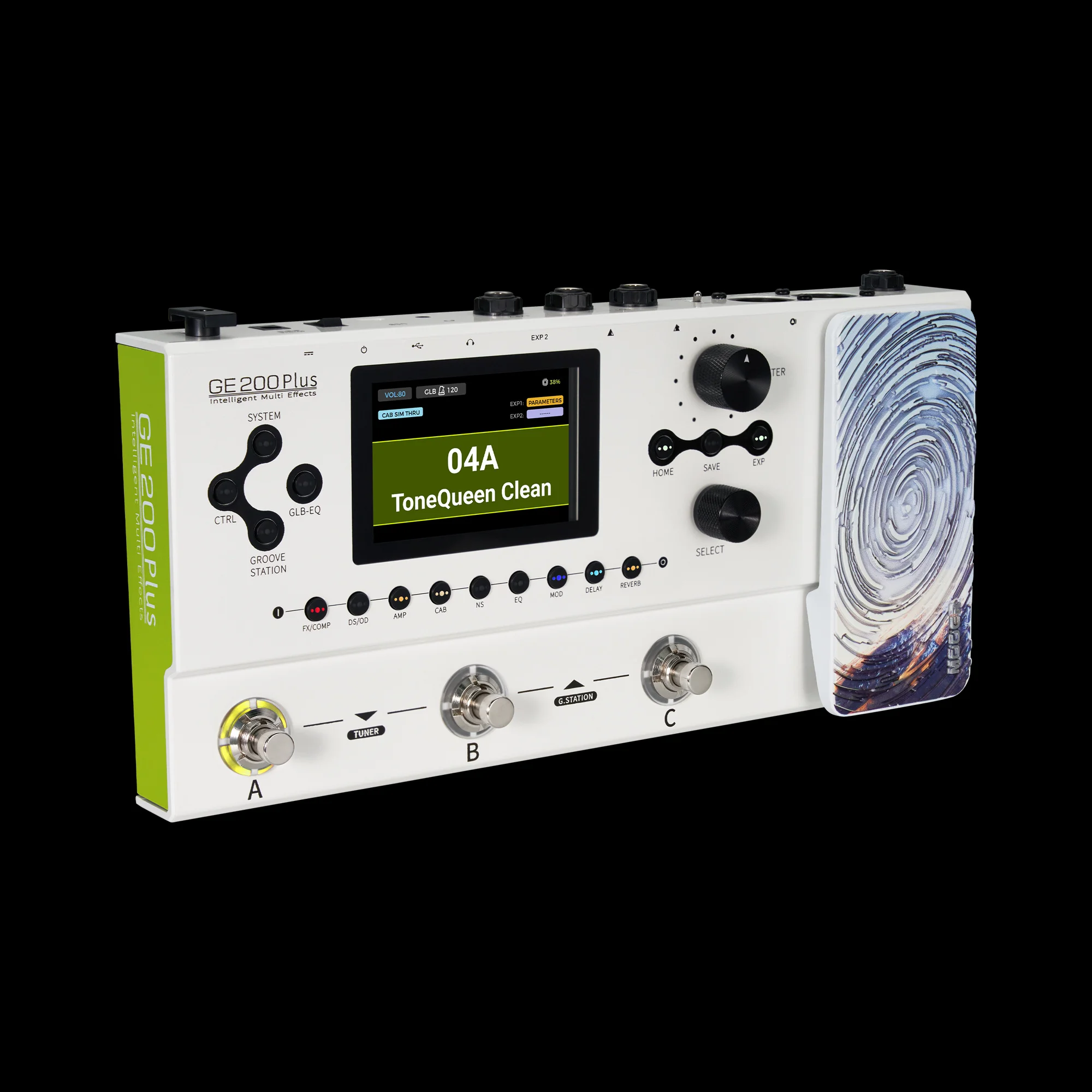 2026 MOOER GE200 PLUS Comprehensive Electric Guitar Effect Pedal With Speaker Simulation For Stage Use