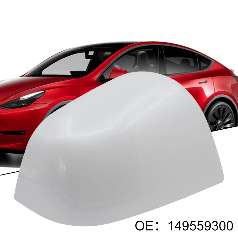 1*car Exterior Rear View Mirror Housing Car Mirror Covers For TESLA For MODEL Y 2021 2022 2023 1495594-00-A