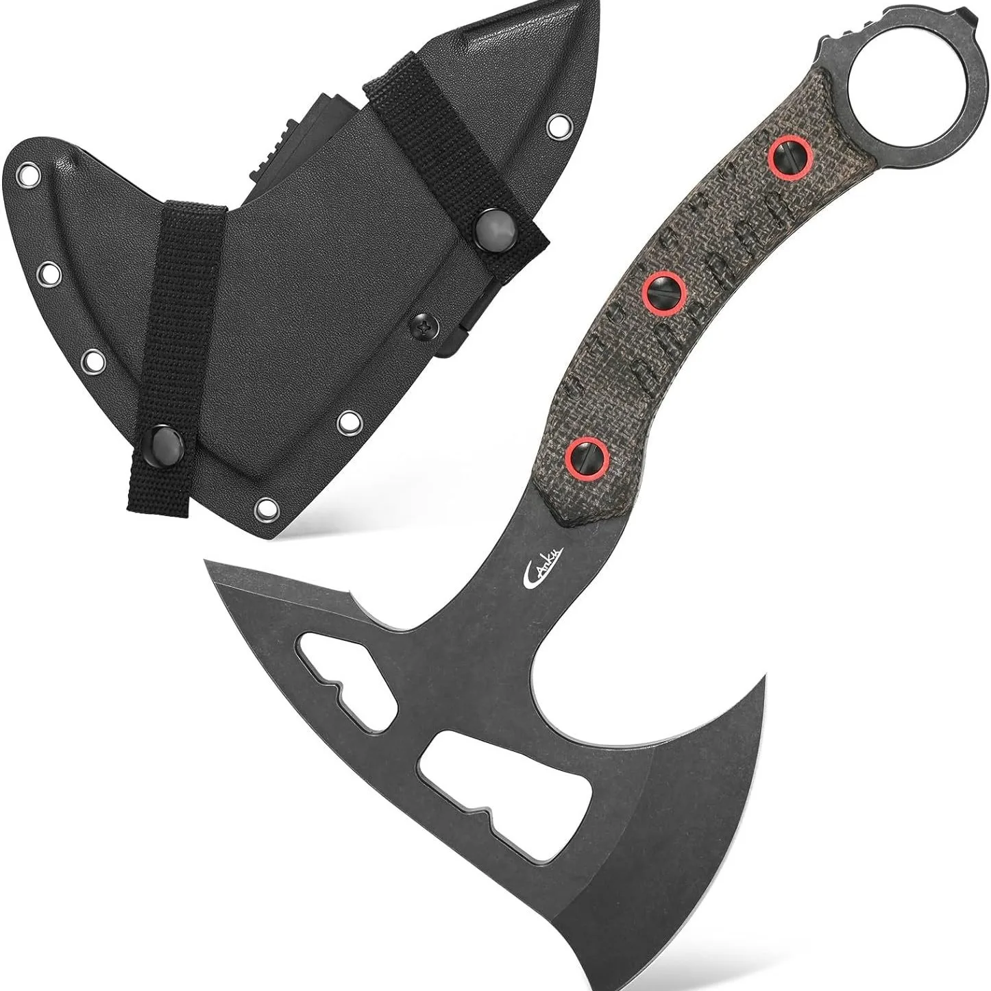 

NEW Outdoor Camping Tactical Axe Portable and Multifunctional Mountain Fire Axe