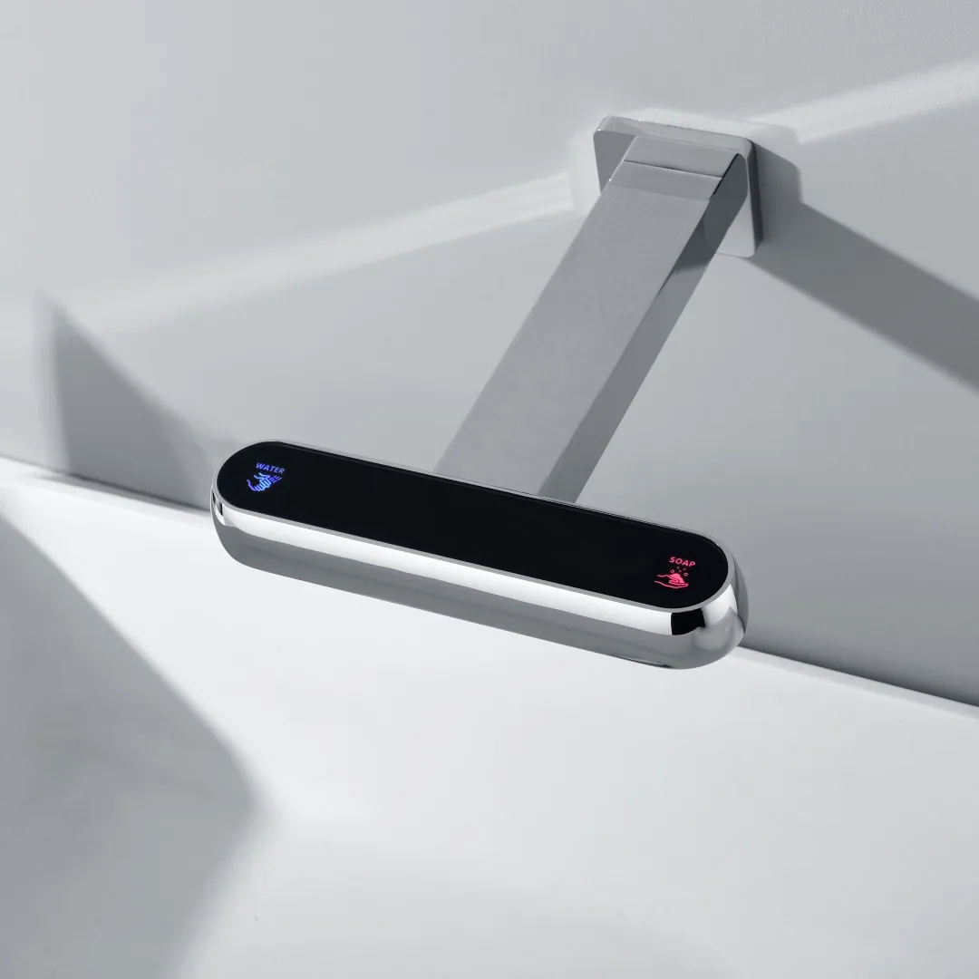 

In-Wall All-in-One Smart Faucet & Soap Dispenser, Fully Built-in Concealed Automatic Water Tap, Hidden Installation