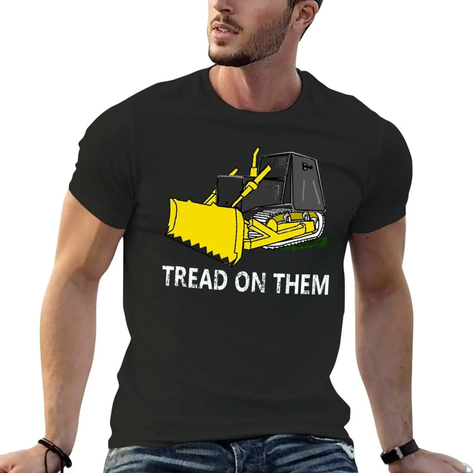 New Killdozer Tread On Them, Girls Trending T-Shirt black  shir plus size ops boys whie  shirs mens clohing