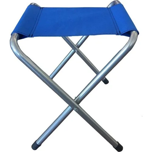 Teknor Folding Legs Stool Picnic Camping Stool Blue 2