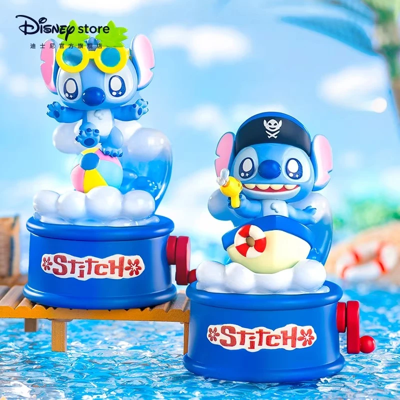 

Коллекционная фигурка Disney & Stitch Cute Island Series Blind Box — подарок для друзей на Рождество или день рождения