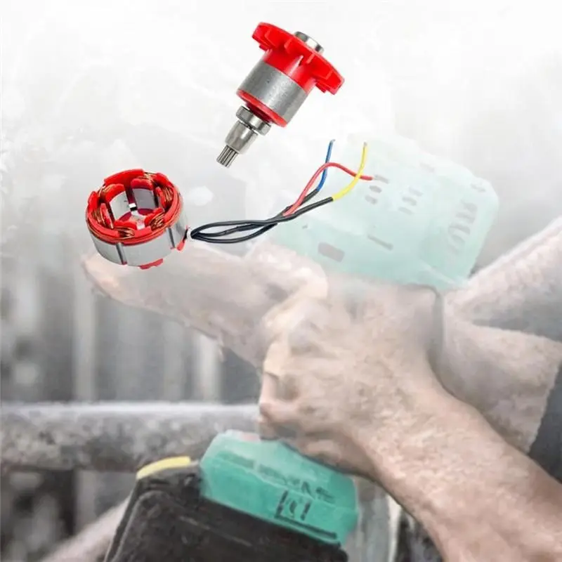 N84R Electric Wrench Rotor Stator Coil Control Board Route Switch Motor High Performance For 2106 Wrench Motor Assembly