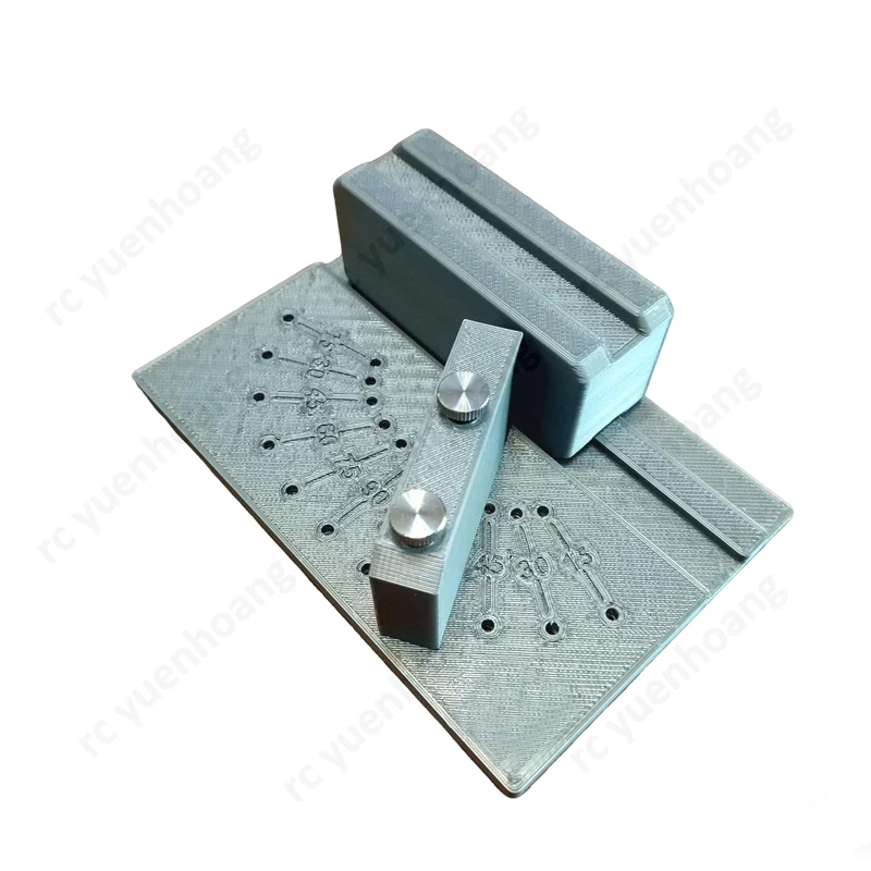 Angle-fixed Sander Handheld Auxiliary Sanding Tool Reverse Angle Baffle Model Processing DIY Handcraft Modified Accessories