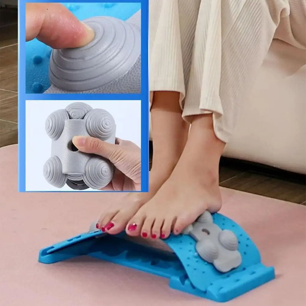 

1 шт., 4-уровневые носилки для спины, коррекция горбатости, растяжка поясничного отдела позвоночника, поясничная поддержка, ручные массажеры