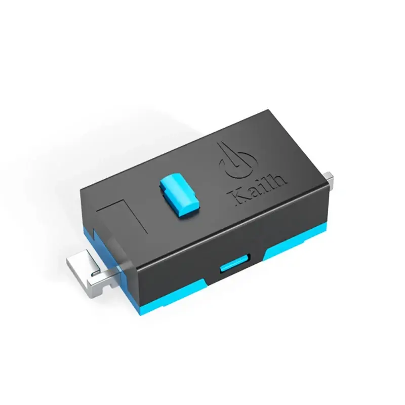 مفتاح Kailh SMD Blue Dot صغير، مايكرو، مناسب لـ Logitech M905 G903 G900 G603 G502 GPW، مفتاح جانبي 2Pins - 3
