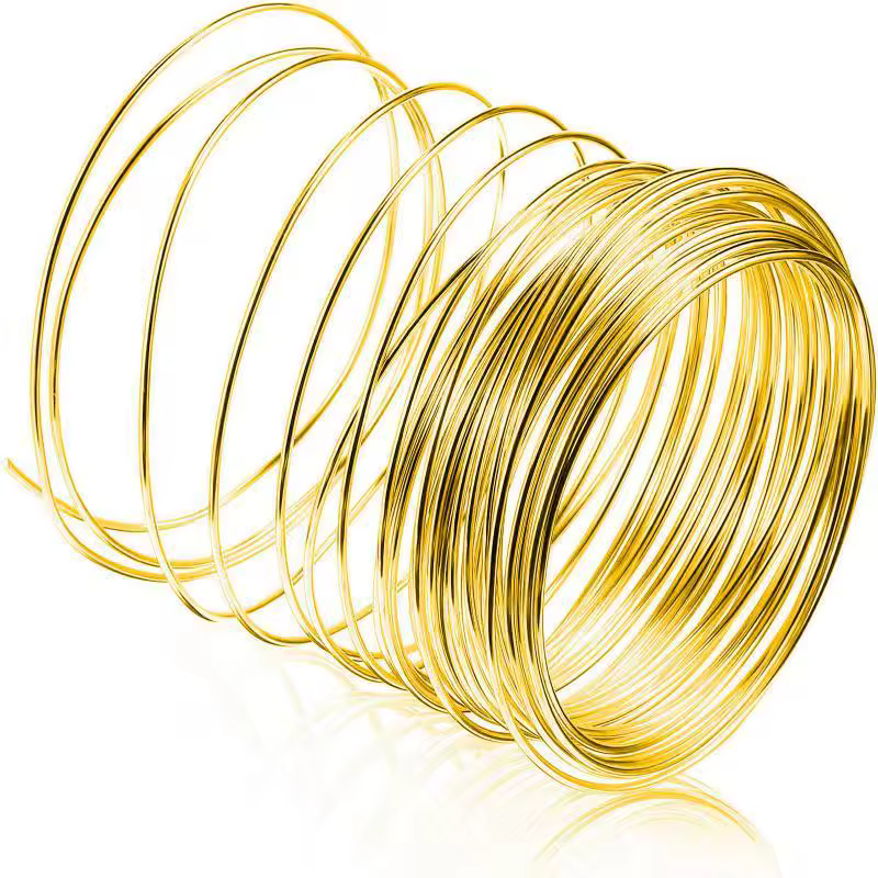 1-100m Soft Brass round Wire Dia 0.1mm 0.2mm 0.3mm 0.4mm 0.5mm 0.6mm 0.7mm 0.8mm 0.9mm 1.0mm-3mm Brass Wire Brass Metal Wire - Image 3