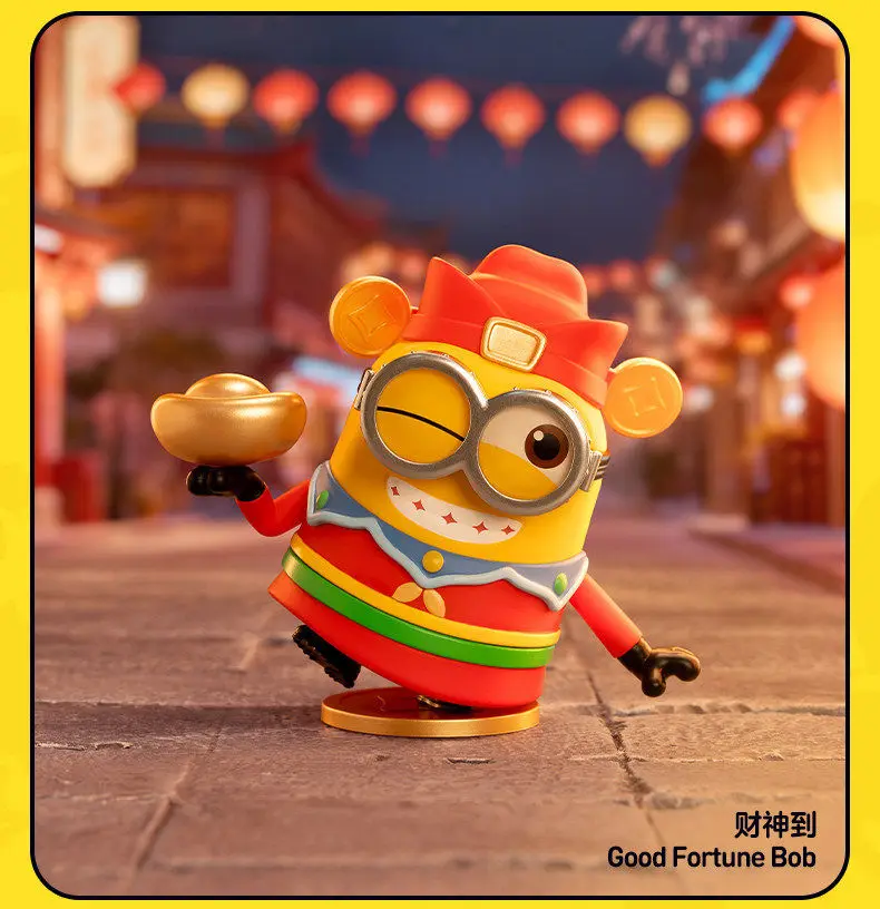 

POP MART Миньоны, серия World Journey, фигурка, слепая коробка, милая игрушка для коллекции, украшение дома, подарок-сюрприз