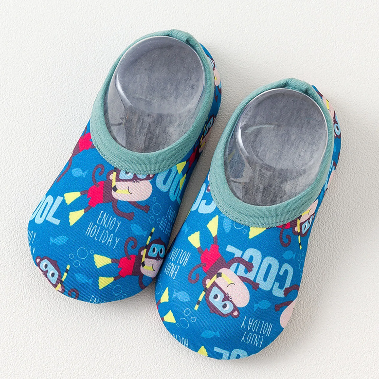 Baby Kids Cartoon Swim Water Shoes Barefoot Aqua Socks Non-slip Shoes Boys Girls Swimming Shoes For Pool Beach Surf Shoes