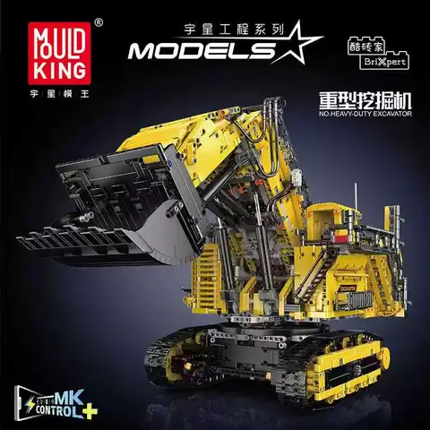 4767pcs 건설 기계 원격 제어 빌딩 블록 Liebherr 무거운 굴삭기 조립 빌딩 블록 세트 소년 장난감 선물