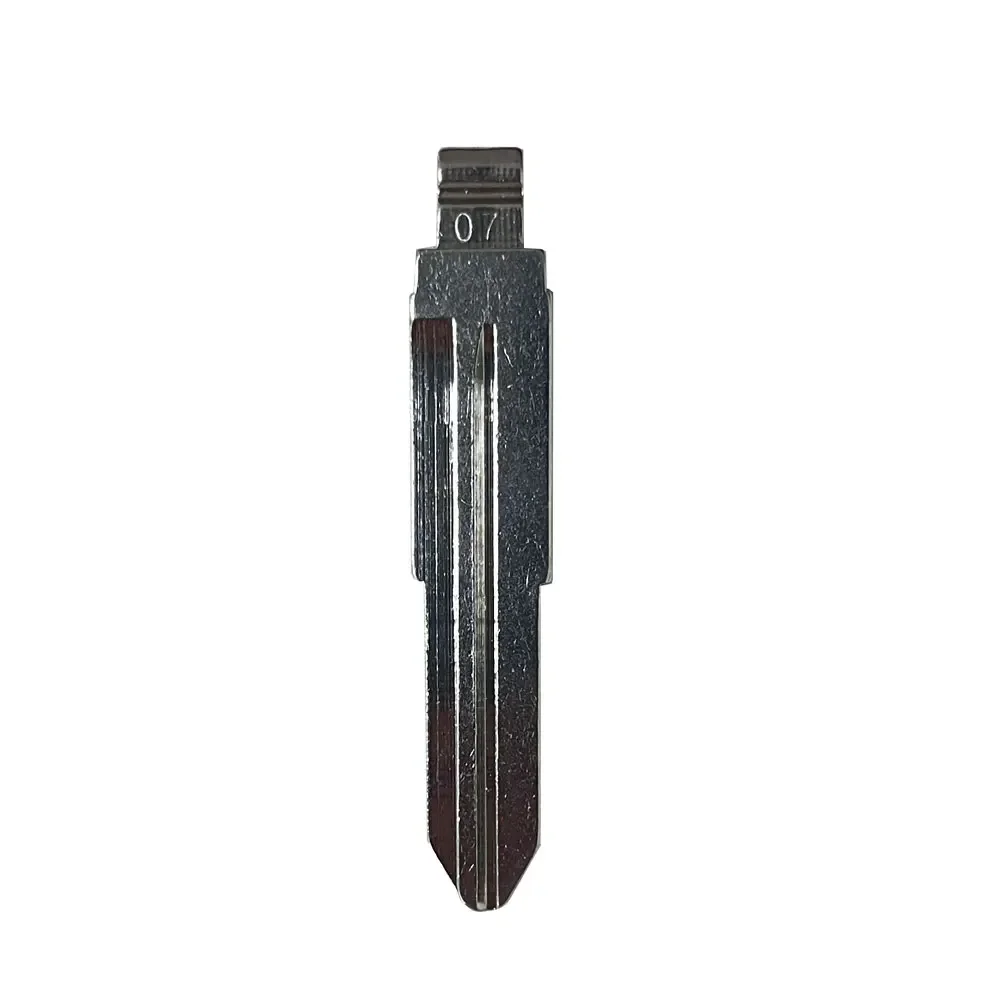 Hoja de llave KD MIT11, accesorio de Metal sin cortar, abatible, remoto, para Mitsubishi, Keydiy, KD, Xhorse, VVDI, JMD, 07 #, 10 unidades