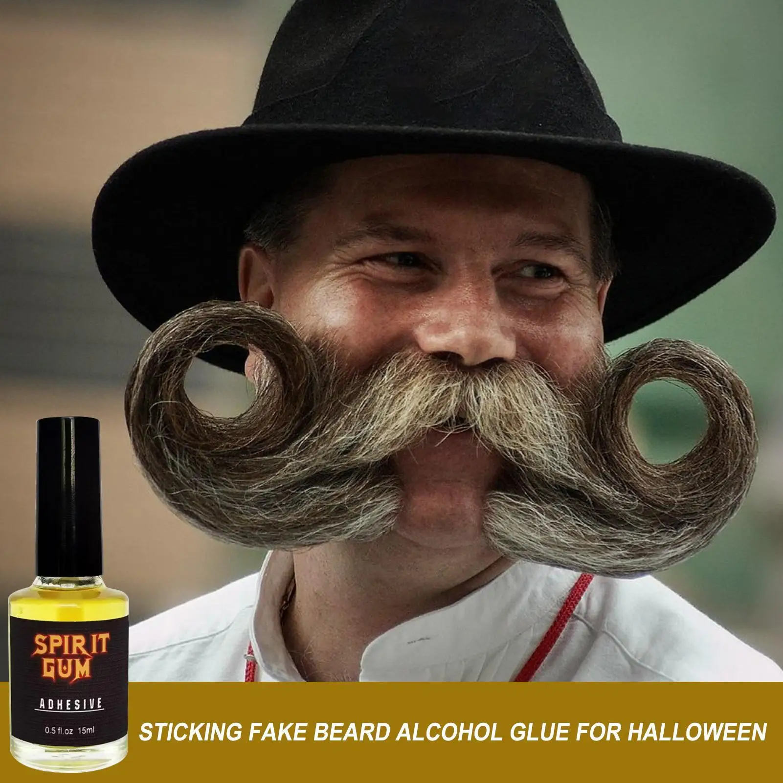 Halloween Makeup Glue Fake Beard Glue Adhesive For High Simulation Face Makeup Halloween Costumes Accessories For Halloween 1pc