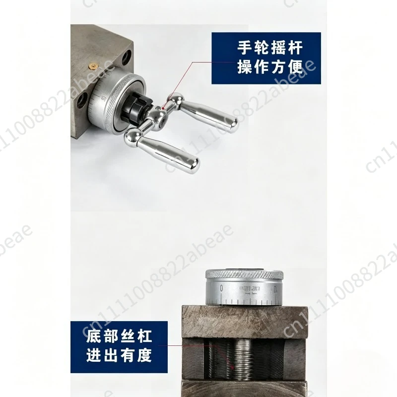 JY250 Tool Post Assembly Tool Holder Quick Change Compound Slide Rest for Mini Bench Lathe Machine Accessories Parts