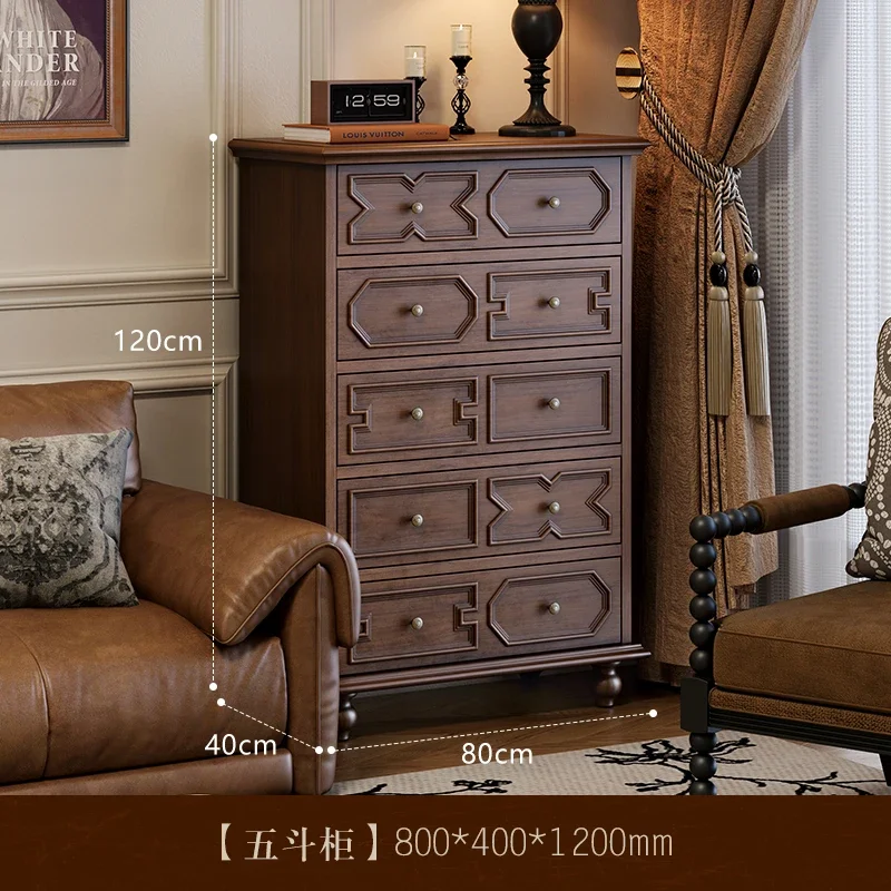 r8.11- porch cabinet entrance door Solid wood living room partition cabinet Light luxury locker
