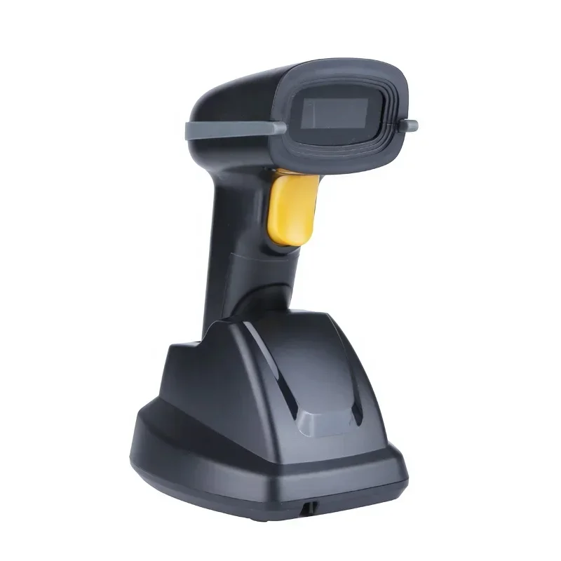 

32Bit Fast Speed Rugged Handheld Blue Tooth Wireless1D Laser Barcode Scanner With Charge Stand