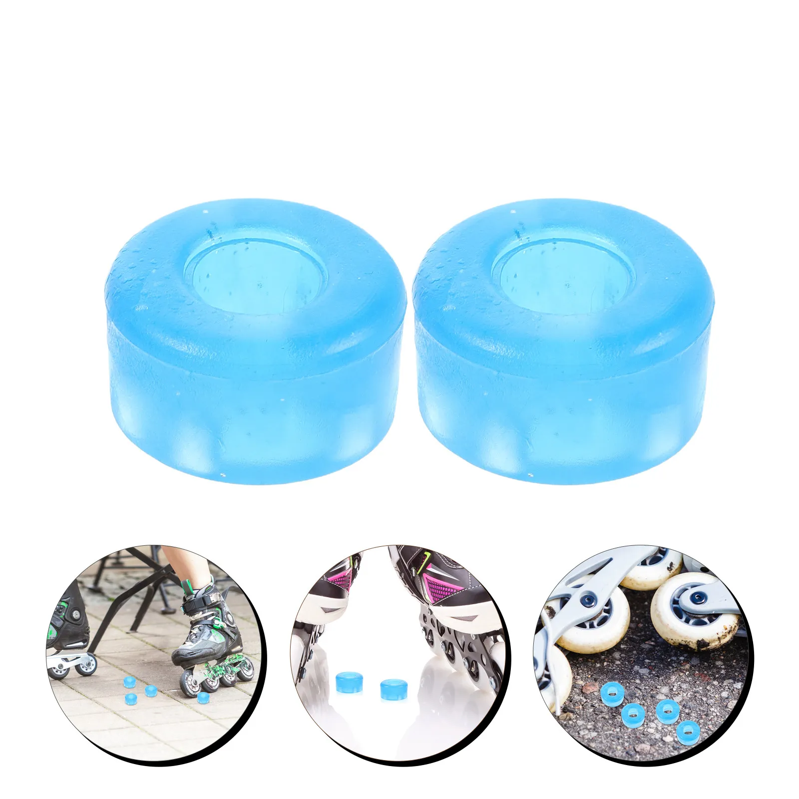 

10Pcs Roller Skate Shock Absorbers PU Bushings 95A Hardness for Quad Skates Longboards Inline Skates Enhanced Stability