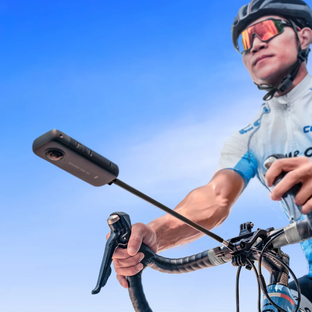 Fran-T42A For Insta360 Third-Person Bike Handlebar Mount Action Camera Accessories