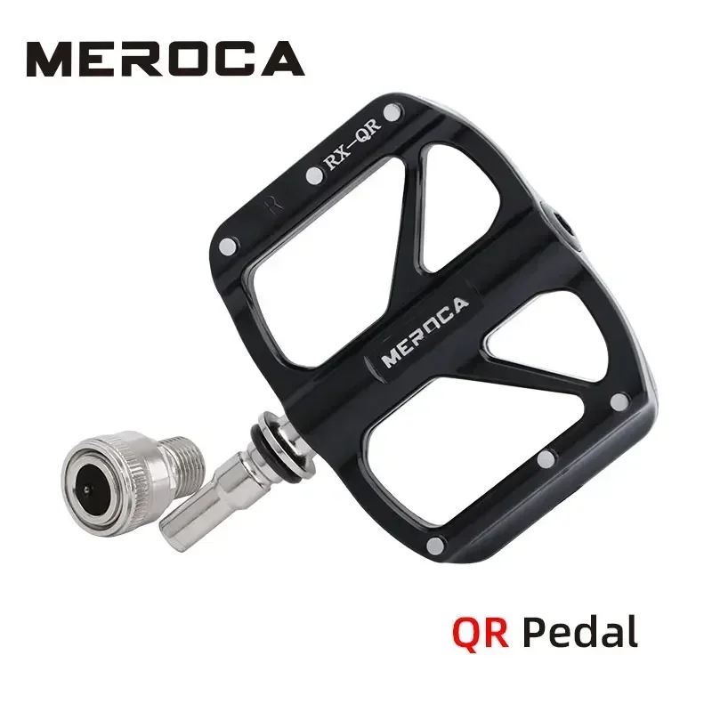 Bicycle Quick Release Pedal Seal 3 Bearing Ultra-light Aluminum Alloy MTB Road Bicycle Non-slip For Brompton Bike Pedals