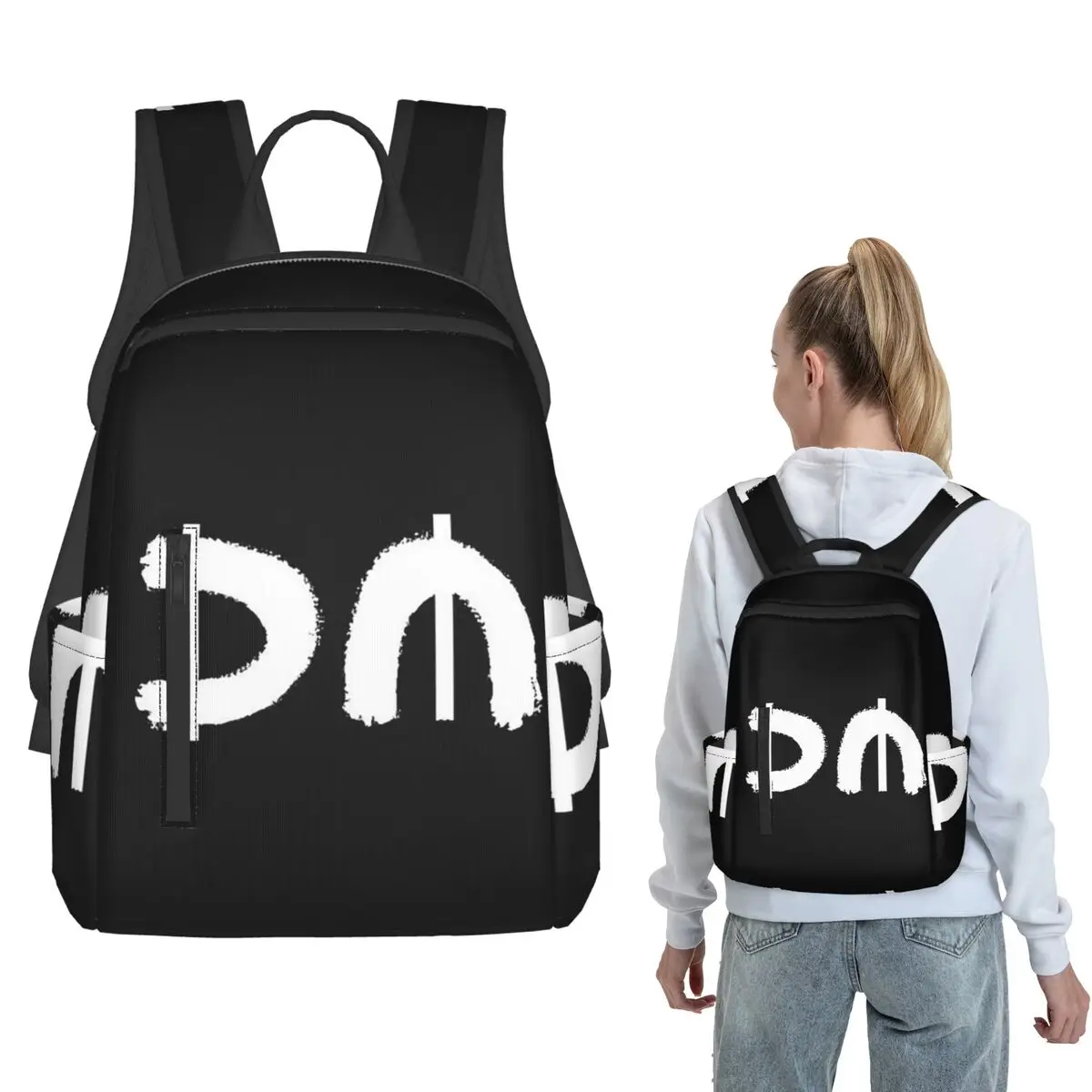 Electronic Rock Depeche Cool Mode Backpack Large Capacity Boys Girls BookBag School Bag Shoulder Bags for Men Women