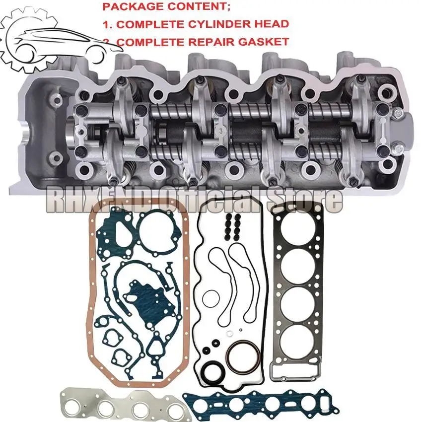 MD151982 MD311828 Complete Cylinder Head Suitable for 910175 4G54 G54B Mitsubishi Montero Pickup Starion Turbo 2555c MD026520