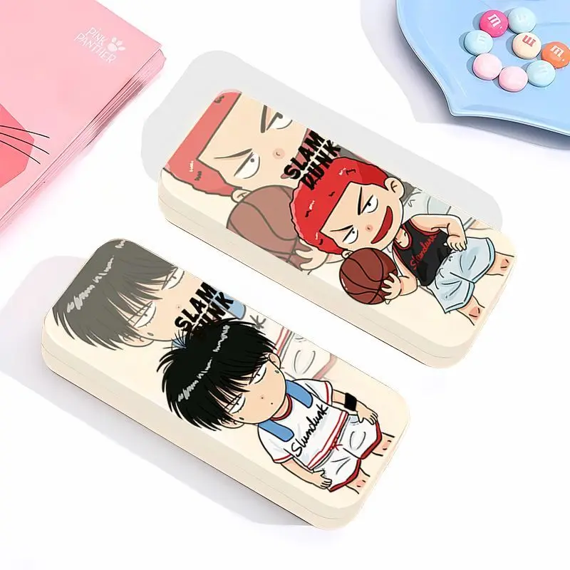 

Slam Dunk Animation Sakuragi Hanamichi Cute Anti-fall Glasses Protection Box Kawaii Cartoon Glasses Storage Box Gift Wholesale