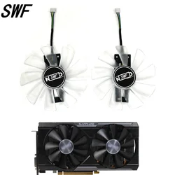 New 100mm GAA8B2U Cooling White Fan With Blue Light For Sapphire R9 380 380X Graphics Card Cooler Fan