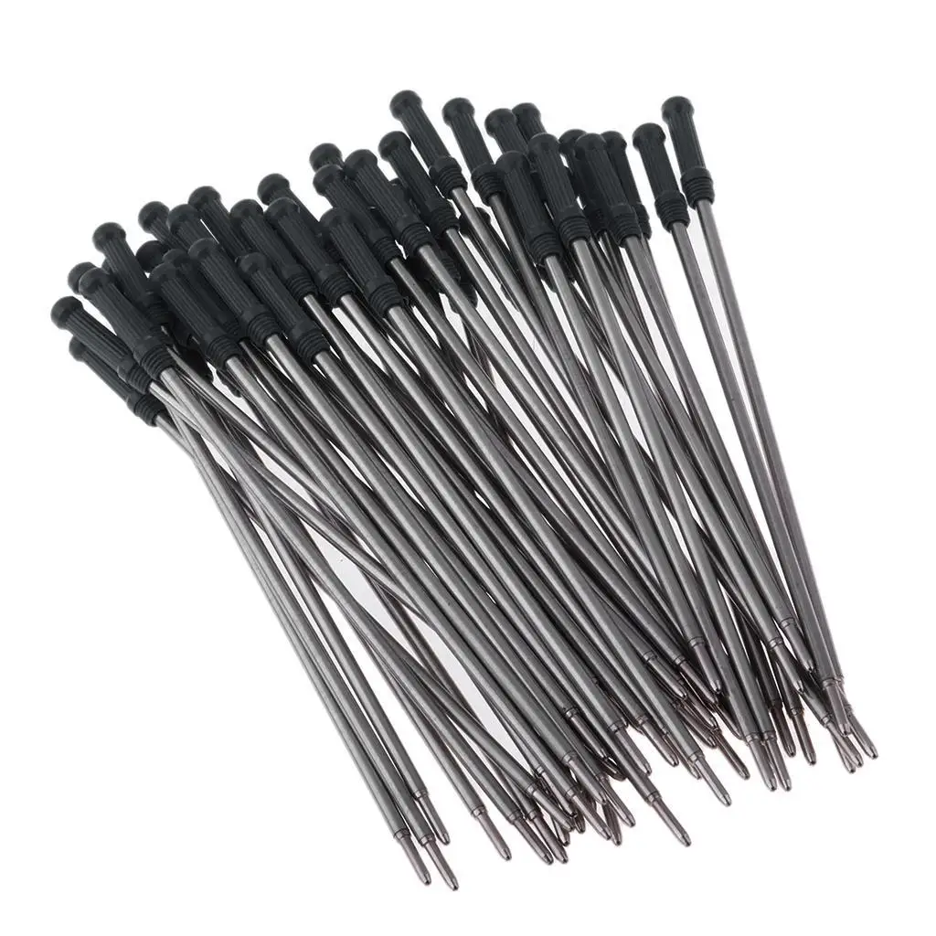 مجموعة/50 قلم الكرات الدوّارة ملحقات معدات الكتابة بالحبر القياسية الدولية #2