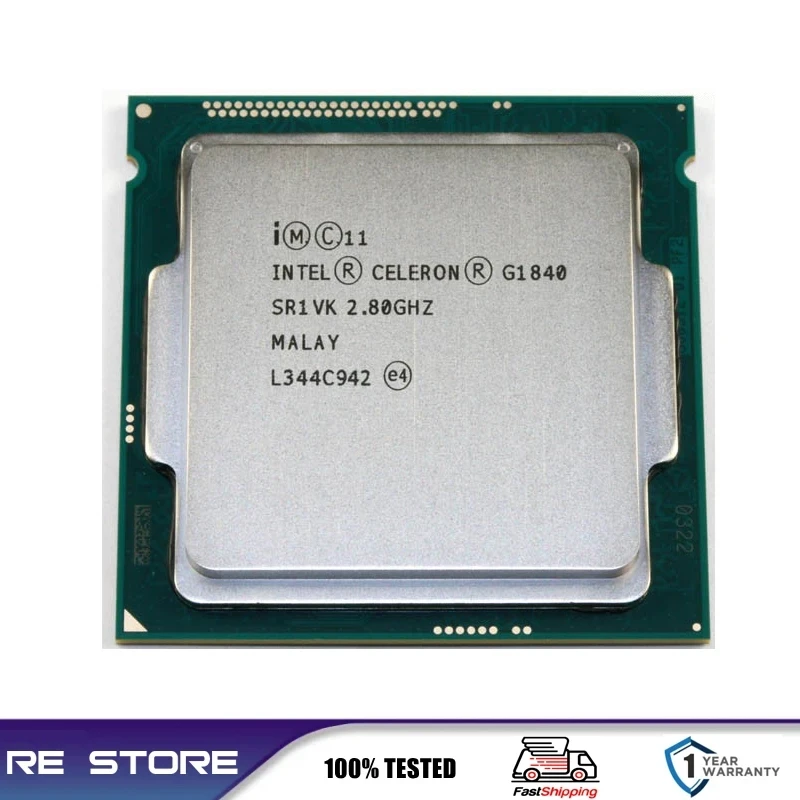 Intel Celeron G1840 2.8GHz Dual-Core CPU Processor SR1VK SR1RR LGA 1150