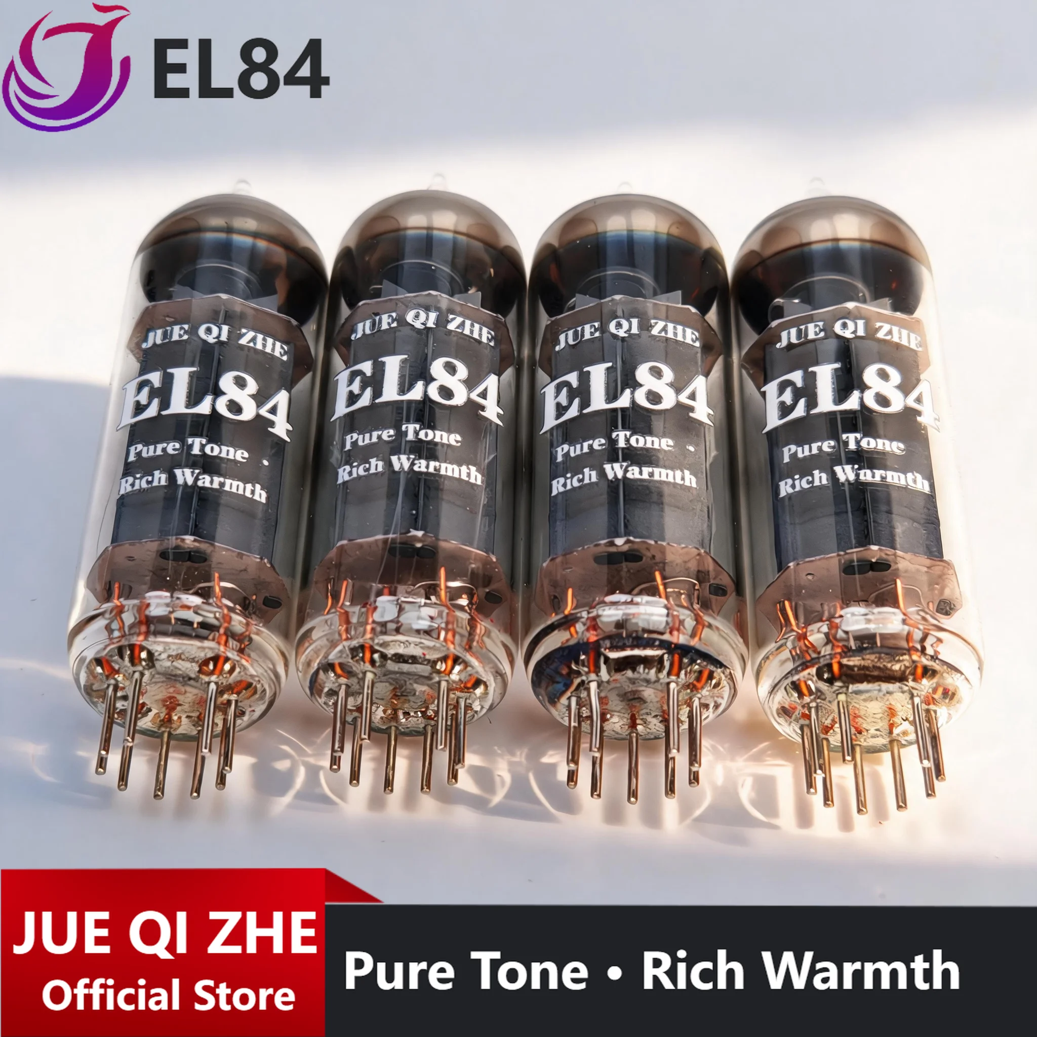 EL84 Vacuum Tube Replace EL84-AT 6P14 6BQ5 for Tube Amp Headphone Amp Guitar Speaker Hifi Upgrade Tube Amplifier