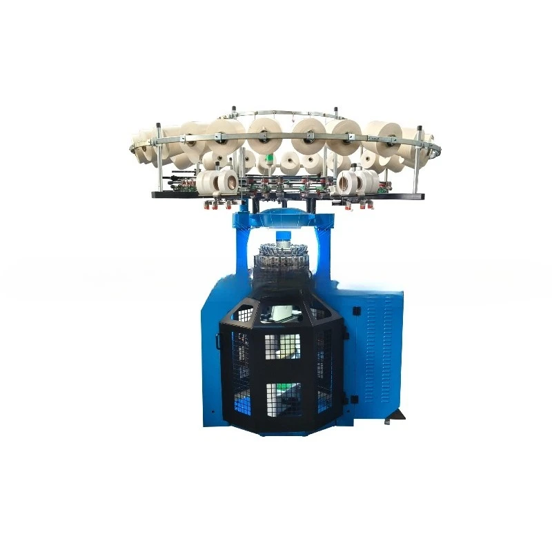 High Speed Ribbing Machine High Speed Cuff Machine High Speed Cap Machine