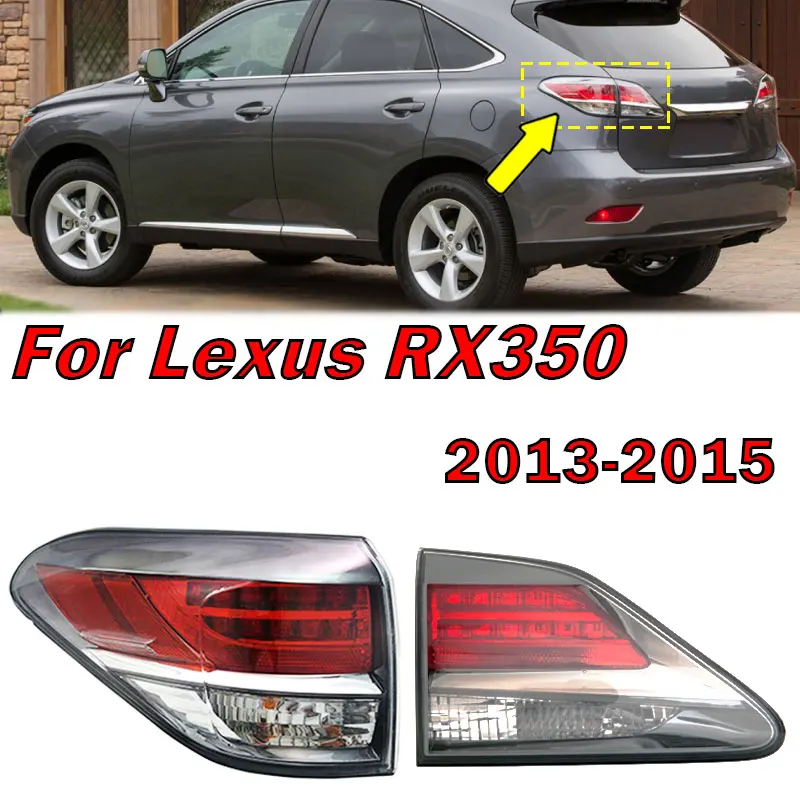 

Auto Exterior Accessories For Lexus RX350 2013 2014 2015 Car Rear Tail Light Signal Stop Warning Reflector Driving Lamp Taillamp