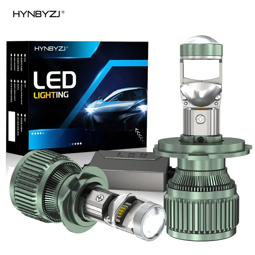 

HYNBYZJ 300W CANBUS Car LED Headlights H11 H4 9005 9006 H7 LED Projector Lens Bulbs 6000K White 30000LM 12V 24V Auto Headlamp