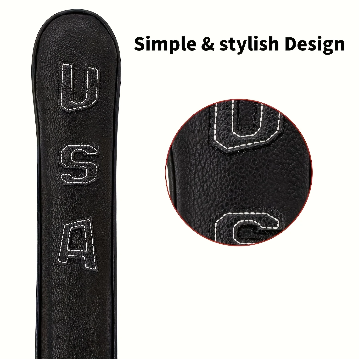 1pc Golf Directional Alignment Stick Headcover, Stylish Protective Accessory, Great for Daily Practice, Tournaments & Casual image 5