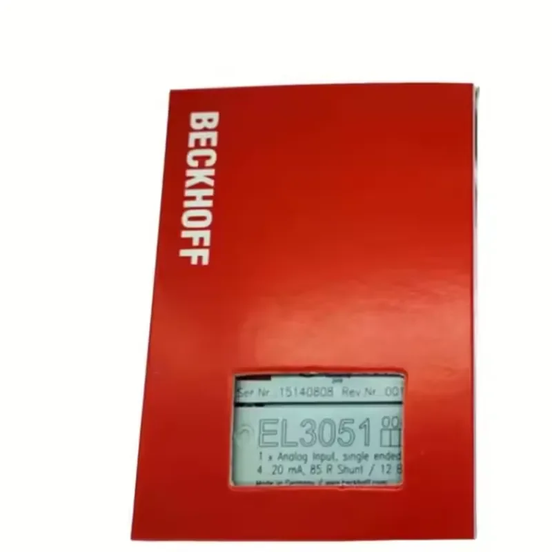 Beckhoff EL3051 2-Channel Analog Input Terminal 12-Bit for Voltage Signal Measurement