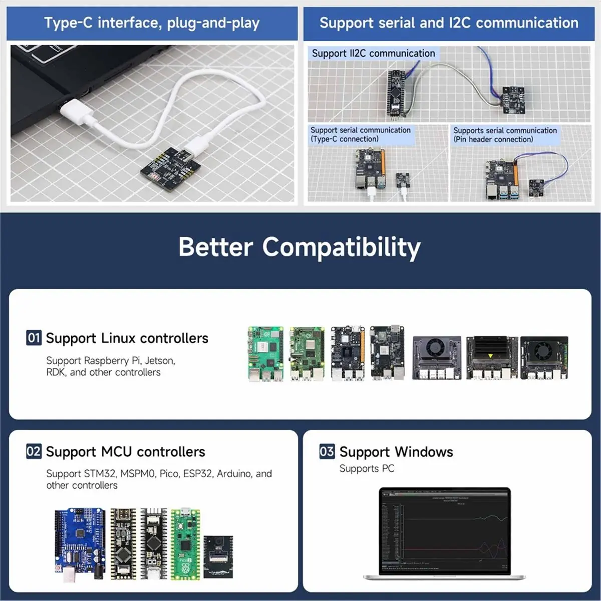 【a60i】-imu-high-attitude-sensor-module-10-for-ros-robot
