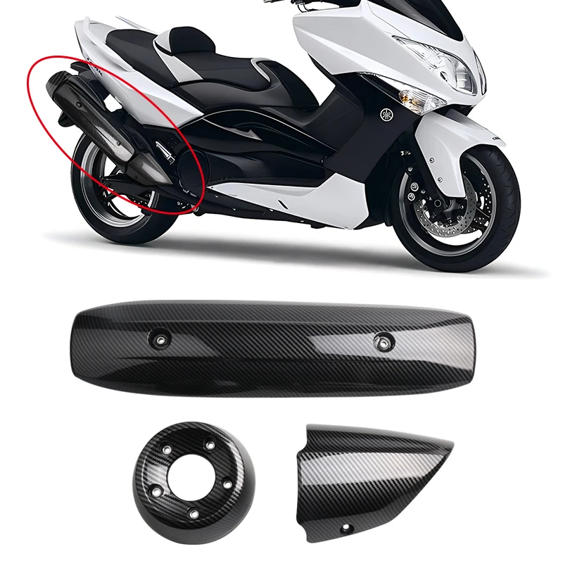 Protezione Scarico in Fibra di Carbonio per TMAX 500 2008-2011: Recensione Pratica e Guida all’Acquisto