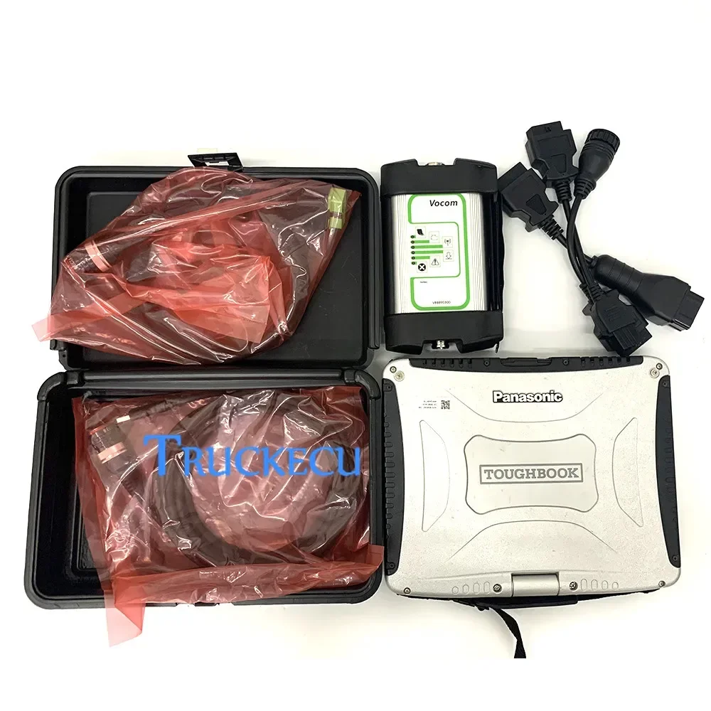 

Vcads Truck Diagnostic Tool for Volvo Vocom 88890300 Excavator Truck Scanner with CF31 Laptop Tech Tool 2.8 Development Model