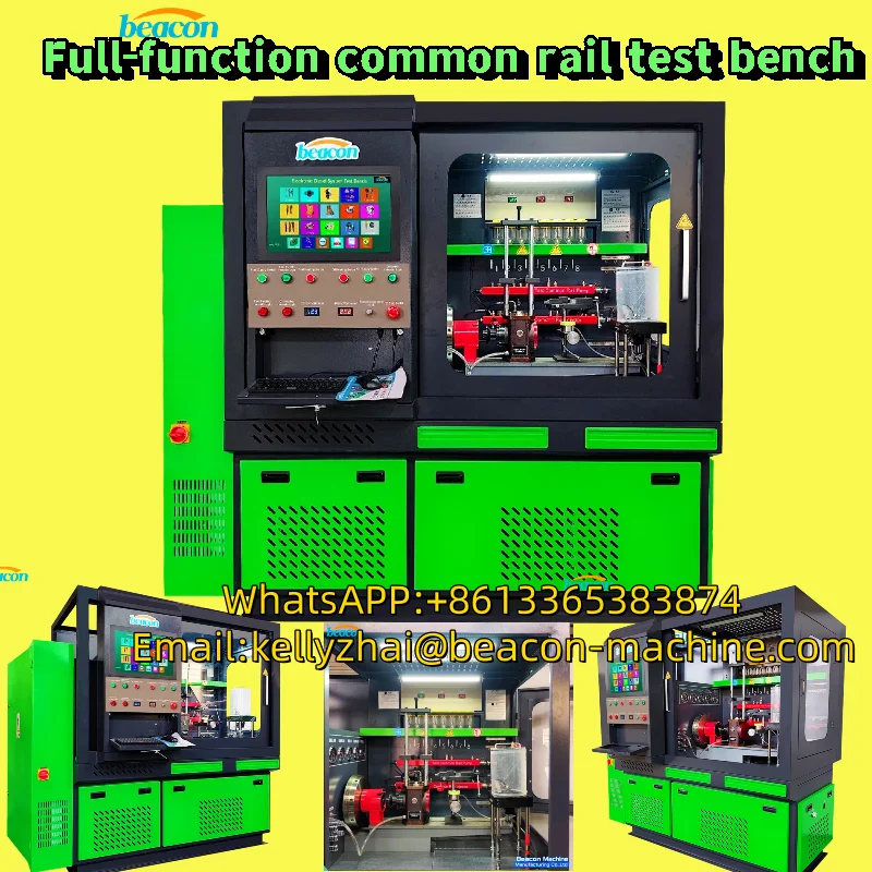 Common Rail Test Bench CR910 Injector Test Stand Diesel Pump Calibration Machine for CRI CRP HEUI EUI EUP Testing