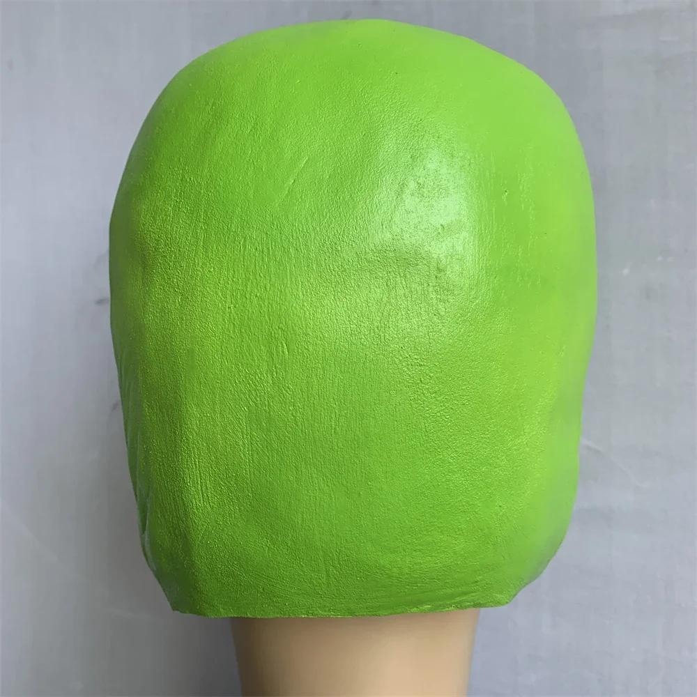 Jim Carrey Horror Masker Grappig Groen Monster Latex Hoofddeksel Cosplay Scary Geek Stanley Volgelaatsmasker Halloween Party Kostuum Prop