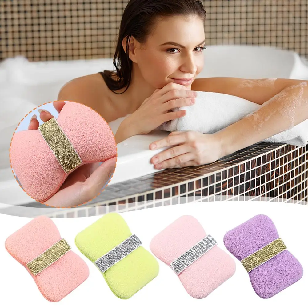 

Soft Bath Sponge for Women Exfoliating Shower Sponge Non-Shedding Bath for Body Wash & Cleansing