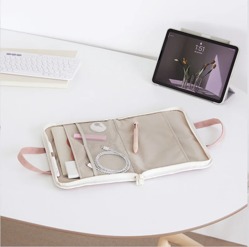 Custodia per tablet con custodia per iPad pro pollici portatile con slot per tastiera Air da 3,3 pollici 4 Borsa più carina Durevole e portatile
