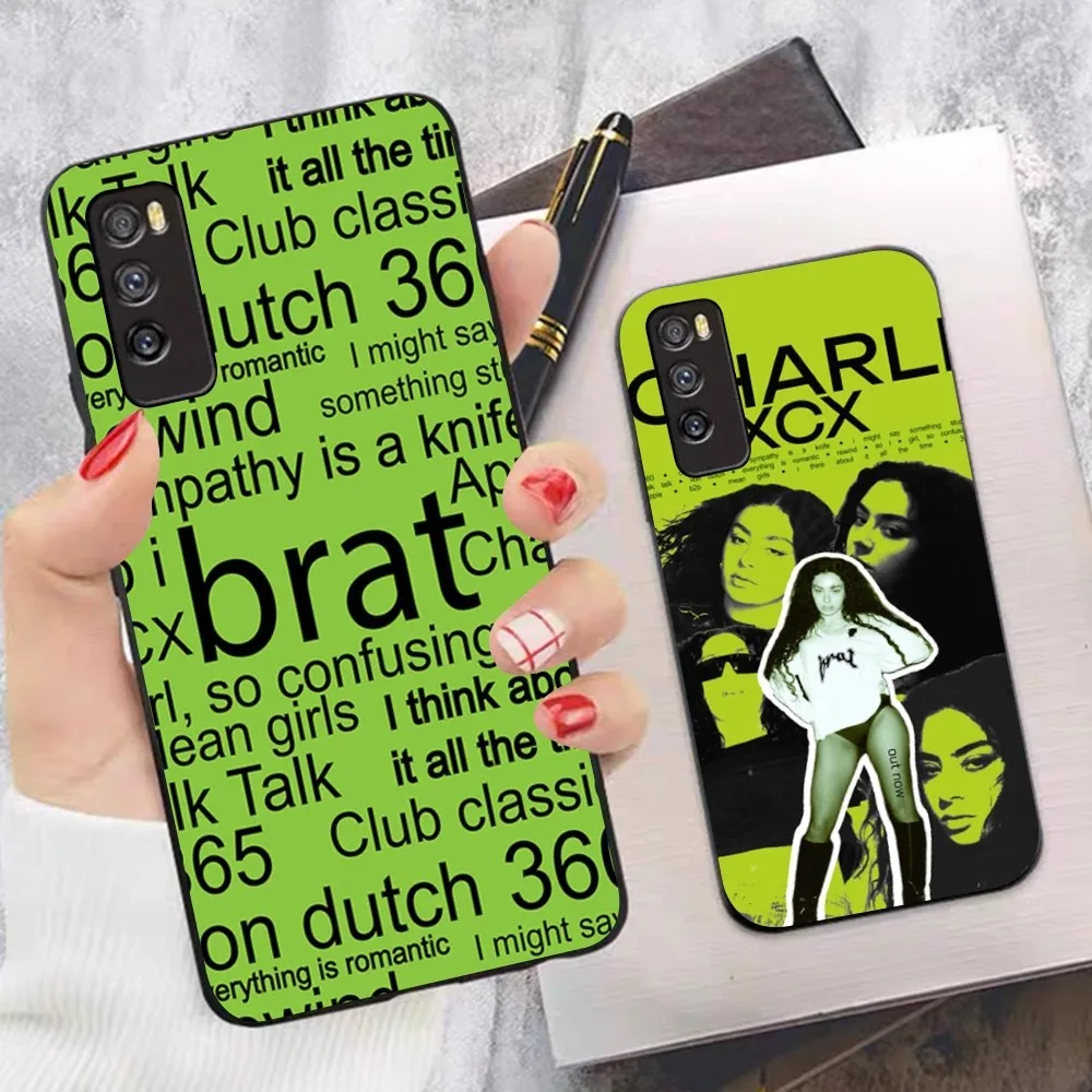 Singer C-Charli XCX Brat 360 365 Phone Case For Huawei Mate 10 20 30 40 50 Lite Pro Nova 3 3i 5 6 SE 7 Pro 7SE