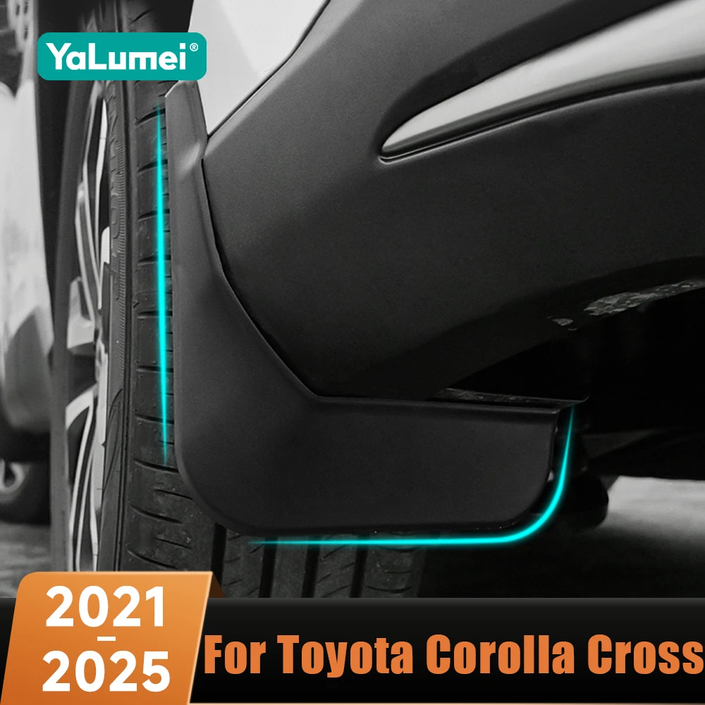 Auto Rad Schmutzfänger Wachen Schmutzfänger Vorne Hinten Kotflügel Kotflügel Für Toyota Corolla Cross XG10 2021 2022 2023 2024 2025 Hybrid