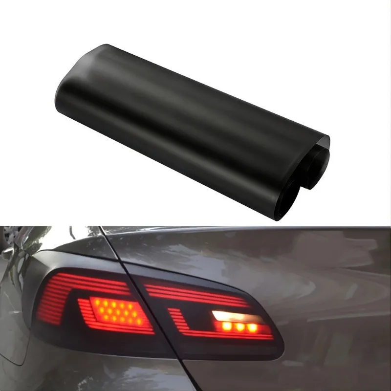 Matt Black Automobiles Car Light Headlight Taillight Tint Vinyl Film, Smoke Sticker Sheet Fog Rear Lamp Car Accessories view 2