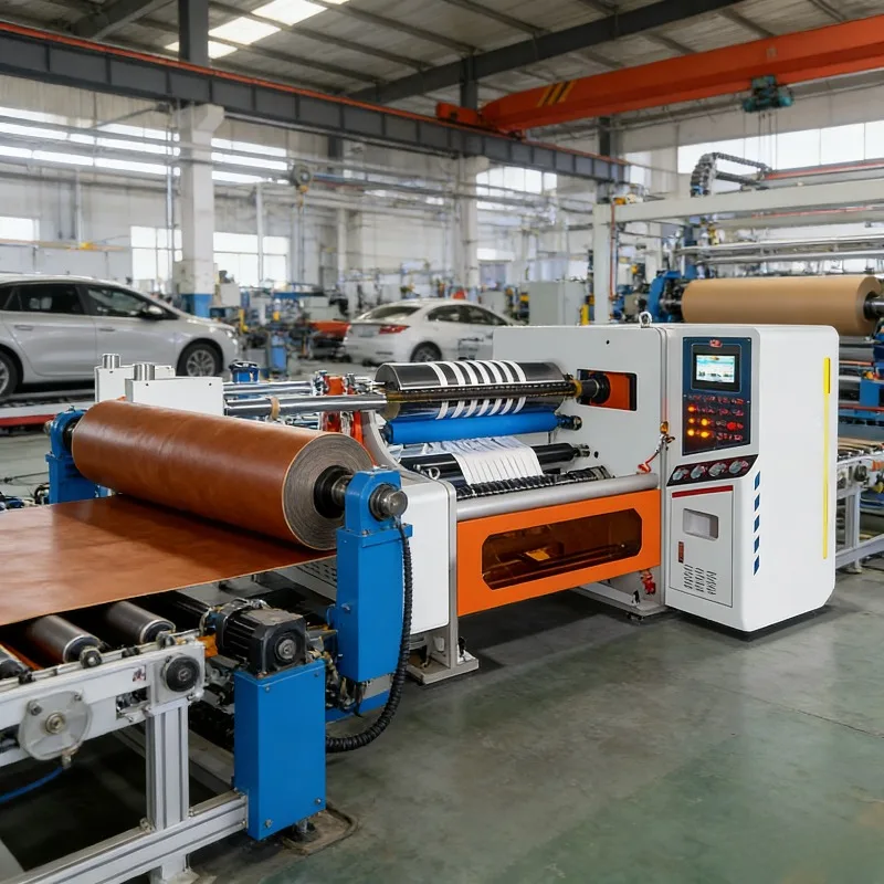 Easy to Operate A4 Label Cutting MachineNew Slitting Line /Automatic Steel Coil Slitting Machine and Cutting to Length Machine